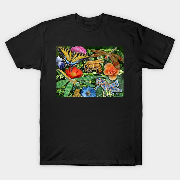 Insects T-Shirt by Tim Jeffs Art